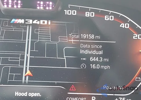 2021 BMW 3 Series M340I from USA, damaged, VIN 3MW5U7J03M8C10425